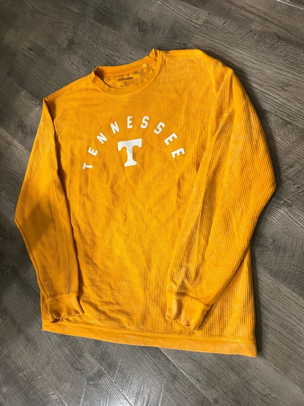 Tennessee Long-Sleeve Kids' Tee - Gold - Picture 2 of 3
